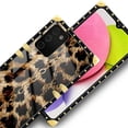 thumbnail image 4 of FKBRCL4U Compatible with Samsung Galaxy A03S Case, Seamless Gold Chain Leopard Luxury Golden Decoration for Girl Women Soft TPU Shockproof Protective Hard PC Back, 4 of 7