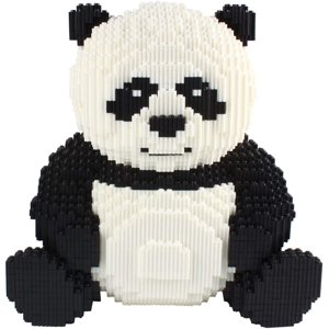 Panda Blocs de micro-bâtiments Animaux Mini Construction de briques de jouets