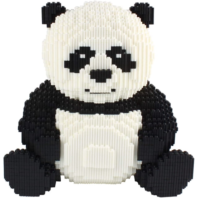 Panda Micro Blocs de Construction Animal Mini Jouet de Construction
