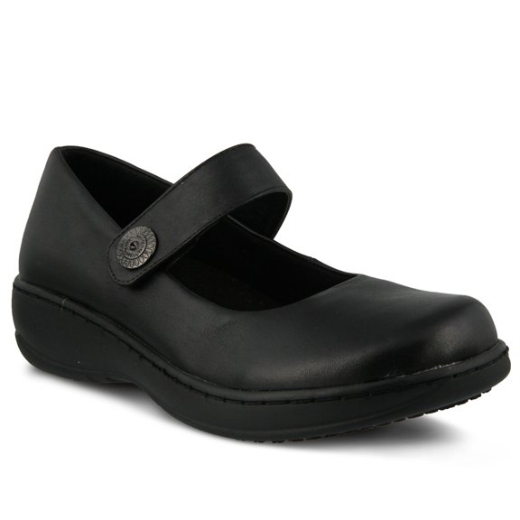 Spring Step Women's Wisteria Leather Mary Jane Shoes with Round Toe Design