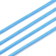 thumbnail image 4 of 1roll Korean Waxed Polyester Cord Deep Sky Blue 1mm about 85yards roll, 4 of 5