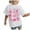 White, variant on eileial Girls Tops Cotton Crew Neck T-Shirt Kids Plain Tees Tops,Light Purple 11-12 Years