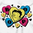 thumbnail image 2 of Betty Boop Conversation Hearts Cute Women Plus Size Sweatshirt Brisco Brands 4X, 2 of 5