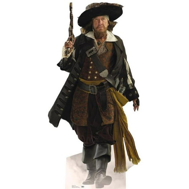Advanced Graphics 693 Capt Barbossa Stand-Up en Carton Grandeur Nature