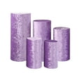 thumbnail image 4 of 5 cubiertas de pedestal cilíndricas para postres, decorativas. Violeta, 4 of 9