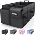 thumbnail image 2 of Large-Capacity Foldable Trunk Organizer - Sturdy Car Storage Solution - 2 Compartments, Tools, Sundries, 2 of 11