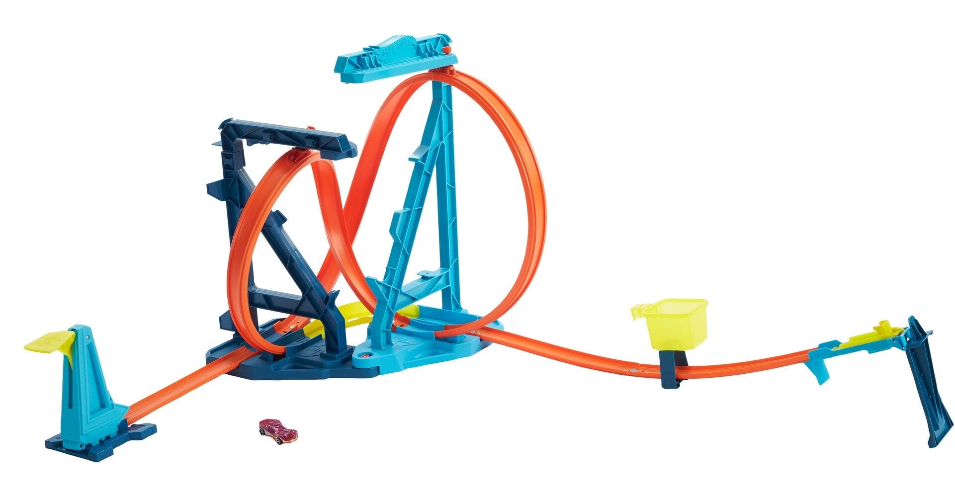 corkscrew crash track set