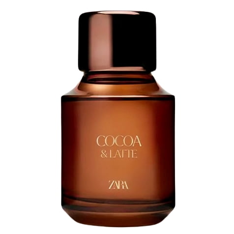Zara Cocoa and Latte Perfume for Women Sweet and Luxurious Fragrance with White Milk and Dark Chocolate Whipped Cream Vanilla Passion Fruit and Peach Eau de Parfum Fragrance 100ml (3.4 fl. oz.)