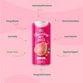 thumbnail image 4 of Vinut Sparkling Guava Juice, No Sugar Added, Low in Calories, Non-GMO, Rich in Antioxidants Vitamin C, A and Fiber, Contains 85% juice, 24 x 11 Fl oz Cans, 4 of 6