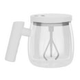 thumbnail image 3 of Fiocias Automatic Stirring Cup Electric Mixer Mug 400ml Powerful High Speed Multipurpose White, 3 of 9