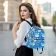 thumbnail image 6 of FORMRS Mini Backpack Purse for Women Travel Daypack Casual Shoulder Bag, Blue Bears, 6 of 7