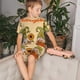 thumbnail image 4 of Balery Gnomes Happy Thanksgiving Conjunto de Pijama Infantil de Manga Corta con Estampado – Ropa de Dormir de Algodón Suave-Small, 4 of 6