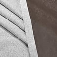 thumbnail image 7 of Deconovo Linen Look Blackout Curtains, 100% Light Blocking Thermal Insulated, Back Tab, Light Gray, 52" x 63", 2 Panels, 7 of 7
