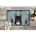 thumbnail image 2 of Caroline's Treasures BB1723MAT Winter Holiday French Bulldog Door Mat, Indoor Rug or Outdoor Welcome Mat 18x27 Doormat ,, 2 of 2