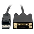 thumbnail image 2 of VisionTek - DisplayPort adapter - single link - DisplayPort (M) to DVI-D (M) - 6 ft - active, thumbscrews - black, 2 of 2
