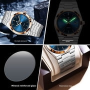 Mens Business Leisure Waterproof Luminous Quartz Watch