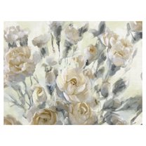 Masterpiece Art Gallery Rose Garden Golds By Studio Arts Canvas Art Print 30" x 40"