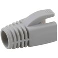 thumbnail image 1 of RJ45 Cat7 Caps Cat6A Network Ethernet Cable Connector 7 Plug Protective R Boots Sheath Color OD 7mm (Light Gray), 1 of 5
