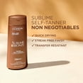 thumbnail image 3 of L'Oreal Paris Sublime Bronze Tinted Self Tanning Lotion Luminous Bronzer, 6.7 fl oz, 3 of 7