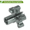 thumbnail image 5 of Unique Bargains 2 Pcs M8 Motorcycle Clutch Brake Cable Adjuster Screw Aluminum Alloy Brake Clutch Line Adjusting Bolt for Motorbike Scooter Dirt Bike Titanium Tone, 5 of 7