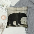 thumbnail image 2 of JRXY  Hunting Throw Pillow Bear Pillow Covers,Farmhouse Woodland Throw Pillow Covers,Hunting Pillowcases for Sofa Couch,Woodland Boy Nursery Decor Room Decor White, 2 of 5