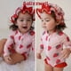 thumbnail image 3 of Traje de baño Aalizzwell de manga larga con cremallera, de una sola pieza, para bebés y niñas, 3 of 6