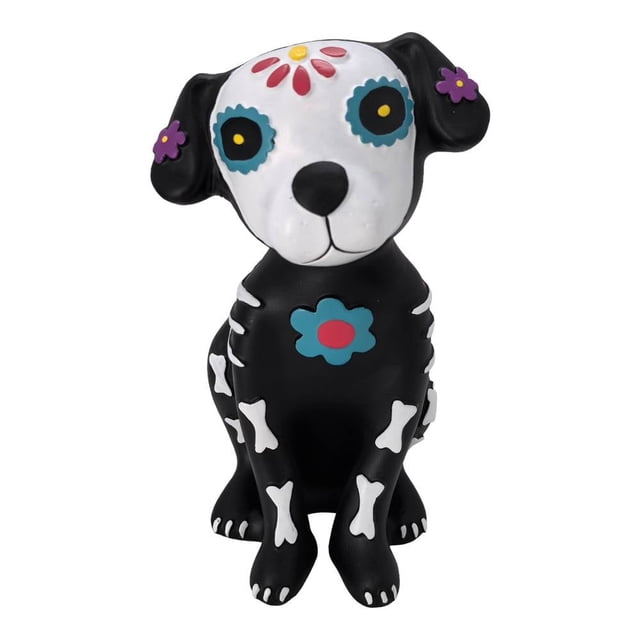 Artículo Decorativo Way To Celebrate Perro Día de Muertos 21x11.3x15.4 cm