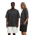 thumbnail image 5 of Sundazz Oversized T Shirts for Women Cotton Vintage Acid Wash Tees Baggy Shirts Trendy Casual Tops, 5 of 9