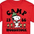thumbnail image 3 of Peanuts - Camp Woodstock - Men's Short Sleeve Graphic T-Shirt, 3 of 6