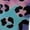 Blue Leopard Printed, variant on Trippy Mushroom Butterfly Print Women's Flare Yoga Leggings Casual Tummy Control High Waist Workout Pants Buttery Soft Stretchy Bootcut Leggings,2XL
