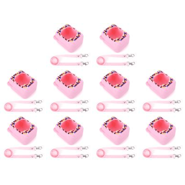 Funda Silicona Compatible Con BITZEE Digital Pet Interactive Virtual Toy () Rosa