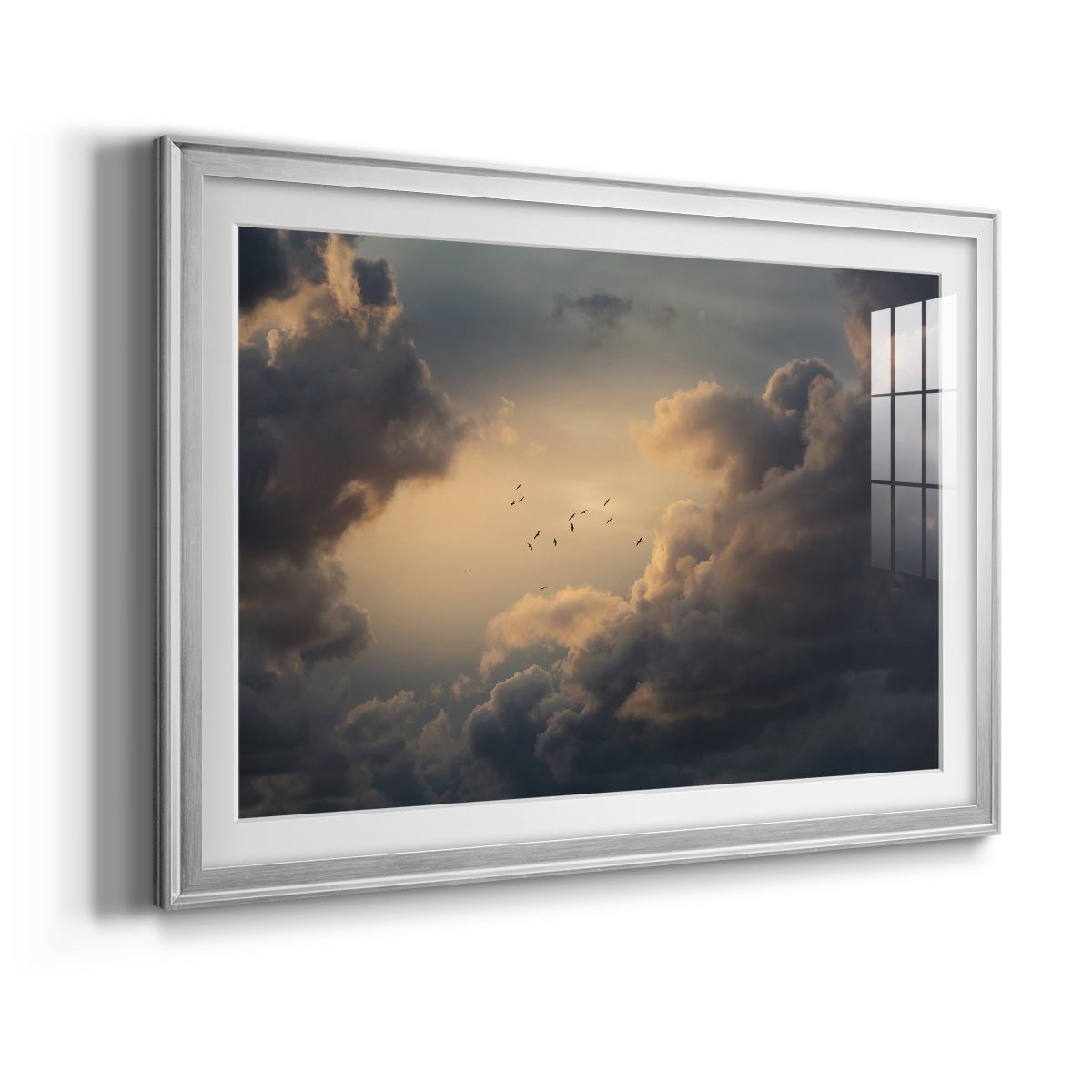 Soaring High Above Premium Framed Print - Ready to Hang