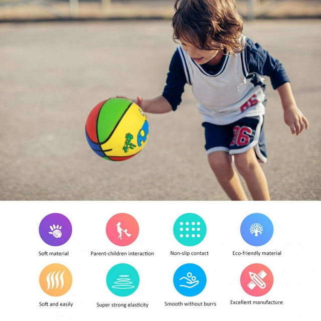 Anti-Slip Children Basketball, Wear Basketball, Sweat Absorption For Indoor And Outdoor Sports