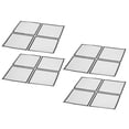 thumbnail image 4 of Calcomanía De Pared Resistente Al Agua Fácil De Limpiar 4 Unidades/juego Calcomanía De Pared Extraíble Para Cocina Baño Dormitorio ANGGREK Otros, 4 of 8