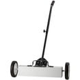 thumbnail image 6 of 45Lbs Rolling Magnetic Sweeper with Wheels, Push-Type Magnetic Pick Up Sweeper, 18-inch Large Magnet Pickup Lawn Sweeper, Magnet with Telescoping Handle, Easy Cleanup of Workshop Garage Yard, 6 of 9