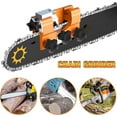 thumbnail image 3 of Labymos Chainsaw Sharpener jig,Quick Sharpening Portable Chainsaw Sharpening Tool Set,Suitable for All Kinds of Chain, 3 of 8