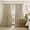 Sand, variant on Elrene Home Fashions Sawyer Windowpane Plaid Blackout Window Curtain, Taupe, 52" x 84"