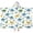 Dinosaur Pattern With-1, variant on Dinosaur Silhouette Pattern Hooded Bath Towel,50"x30" for Ages 3 To 12 Kids, Quick Dry Lightweight Soft Microfiber Hood Beach Towel Cover Up for Kids