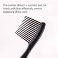 thumbnail image 2 of Axe-shaped Large Plastic Hairdressing Comb Wear Resistant Wide Tooth Comb Thicken Kitchen Knife Shape Hair Comb Heat Resistant with Wide Round Tooth for Hairstyle Making, 2 of 9