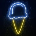 thumbnail image 4 of Handmadetneonsign Ice Cream Neon Sign, Ice Cream Shop Wall Art Decor, Ice Cream Shop Wall Decor, 4 of 5