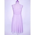 thumbnail image 6 of Manyakai Kids Flower Girl Wedding Dresses Sleveless Pageant Party Gowns A-Line Swing Summer Dress Lavender 10, 6 of 7