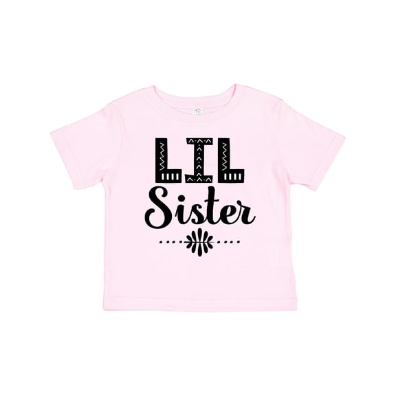 Inktastic Little Sister Lil Sis Girls Toddler T-Shirt
