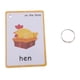 thumbnail image 3 of 20 Piezas, Animales En , Tarjetas Didácticas De Aprendizaje Para Juego De Cuerdas Para Tarjetas De Destreza De Preescolar piezas Baoblaze tarjetas flash de palabras, 3 of 8