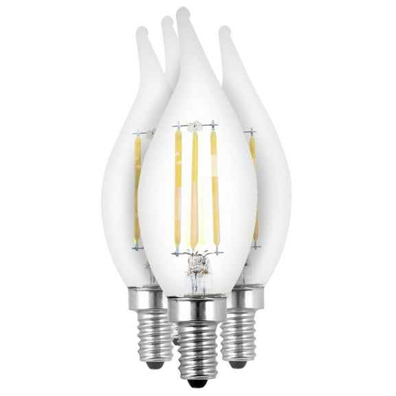 Feit Electric 20998 - BPCFC40927CAFIL/4/RP Candle Tip LED Light Bulb