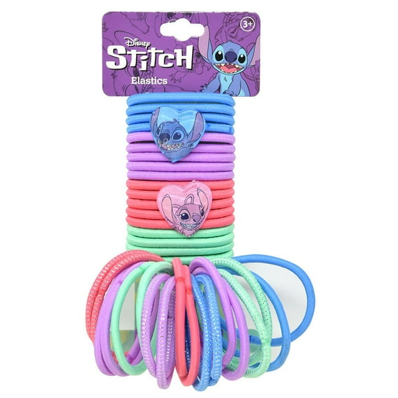 Stitch 36pk Hair Elastics on Card
