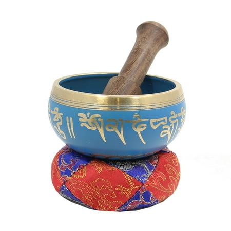 Tibetan Meditation Om Mani Padme Hum Singing Bowl Set