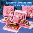 thumbnail image 4 of QenASHaing 5-Layer creative explosion gift box, gift wrap box. Creating a 5-Layer of various gifts by yourself. An ideal, mysterious self-made gift for birthday, Christmas and anniversaries., 4 of 7