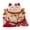 Quatre Saisons, variante sur Lucky Cat , avec Richesse, Bonne Chance, Lucky Cat Japonais, Balançoire, Paresseux Allongé Quatre Saisons