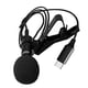 thumbnail image 4 of Mini Lavalier Microphone for Phone Recording with Clip Black Wired Mic, 4 of 5