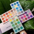 thumbnail image 3 of Paleta de sombras de ojos HUOGUO, 60 colores, cosméticos impermeables, 3 of 5